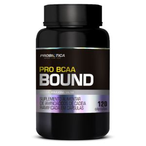 PRO BCAA BOUND PROBIOTICA POTE 120 CÁPSULAS