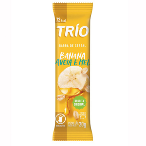 TRIO BANANA AVEIA MEL UNIDADE 20G