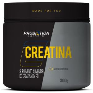 CREATINA MONOHIDRATADA PROBIOTICA POTE 300G