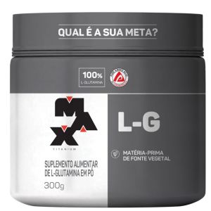 GLUTAMINA L-G MAX TITANIUM POTE 300G