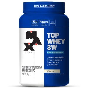 TOP WHEY 3W + PERFORMANCE MAX TITANIUM 900G