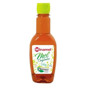 MEL ORGÂNICO MINAMEL BISNAGA 250G