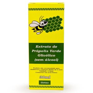 EXTRATO DE PRÓPOLIS VERDE GLICÓLICO MIROMEL GOTAS 30ML