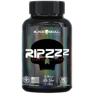 RIPZZZ BLACK SKULL POTE 60 CÁPSULAS