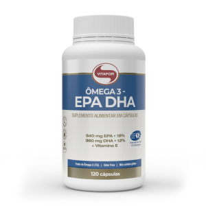 OMEGA 3 EPA E DHA VITAFOR POTE 120 CÁPSULAS