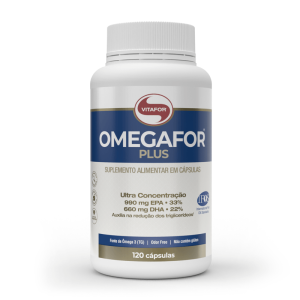 OMEGAFOR PLUS VITAFOR POTE 120 CÁPSULAS