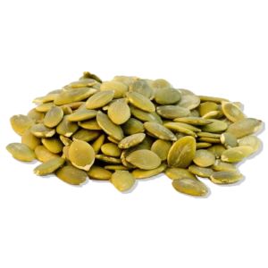 SEMENTE DE ABOBORA SEM CASCA CRUA ( A GRANEL )