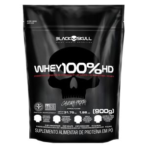 WHEY 100% HD BLACK SKULL REFIL 900G