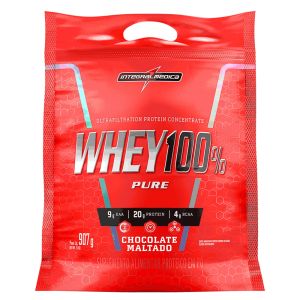 WHEY 100% PURE INTEGRALMEDICA REFIL 907G
