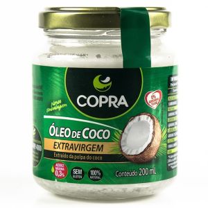 OLEO DE COCO EXTRA VIRGEM COPRA 200ML