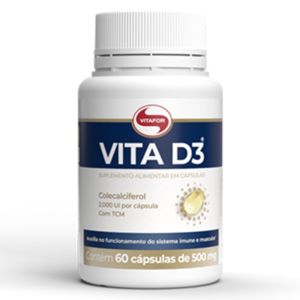 VITAMINA D3 2.000UI VITAFOR POTE 60 CÁPSULAS