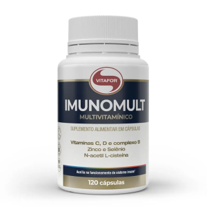 IMUNOMULT MULTIVITAMÍNICO VITAFOR POTE 60 CÁPSULAS