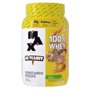 WHEY 100%  POTE 900G DR PEANUT PAÇOCA